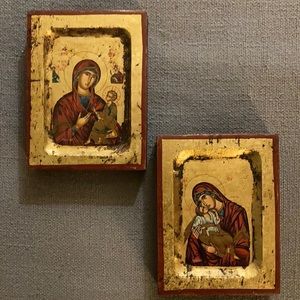 Byzantine icons on wood (2)